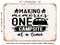 DECORATIVE METAL SIGN - Making Memories One Campsite At a Time - 2 - Vintage Rusty Look